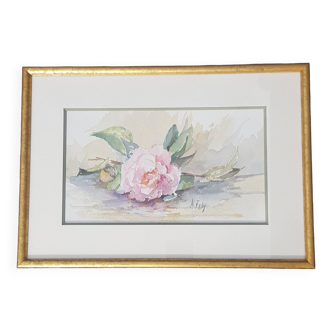 Watercolor signed Robert Fily