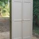 Renovated antique wardrobe - solid wood