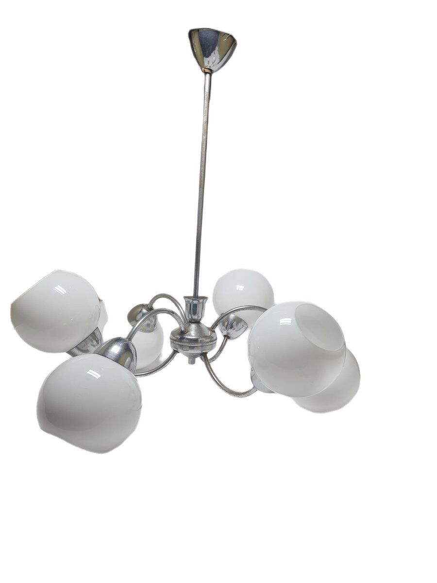 Art Deco style chandelier, Poland, 1960s