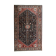 Traditional Antique Shirvan Carpet Handwoven Brown Wool Persian Area Rug