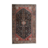 Traditional Antique Shirvan Carpet Handwoven Brown Wool Persian Area Rug