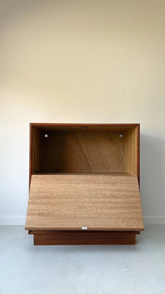 Cabinet danois vintage en teck, 2 portes