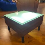 Lighted modernist coffee table