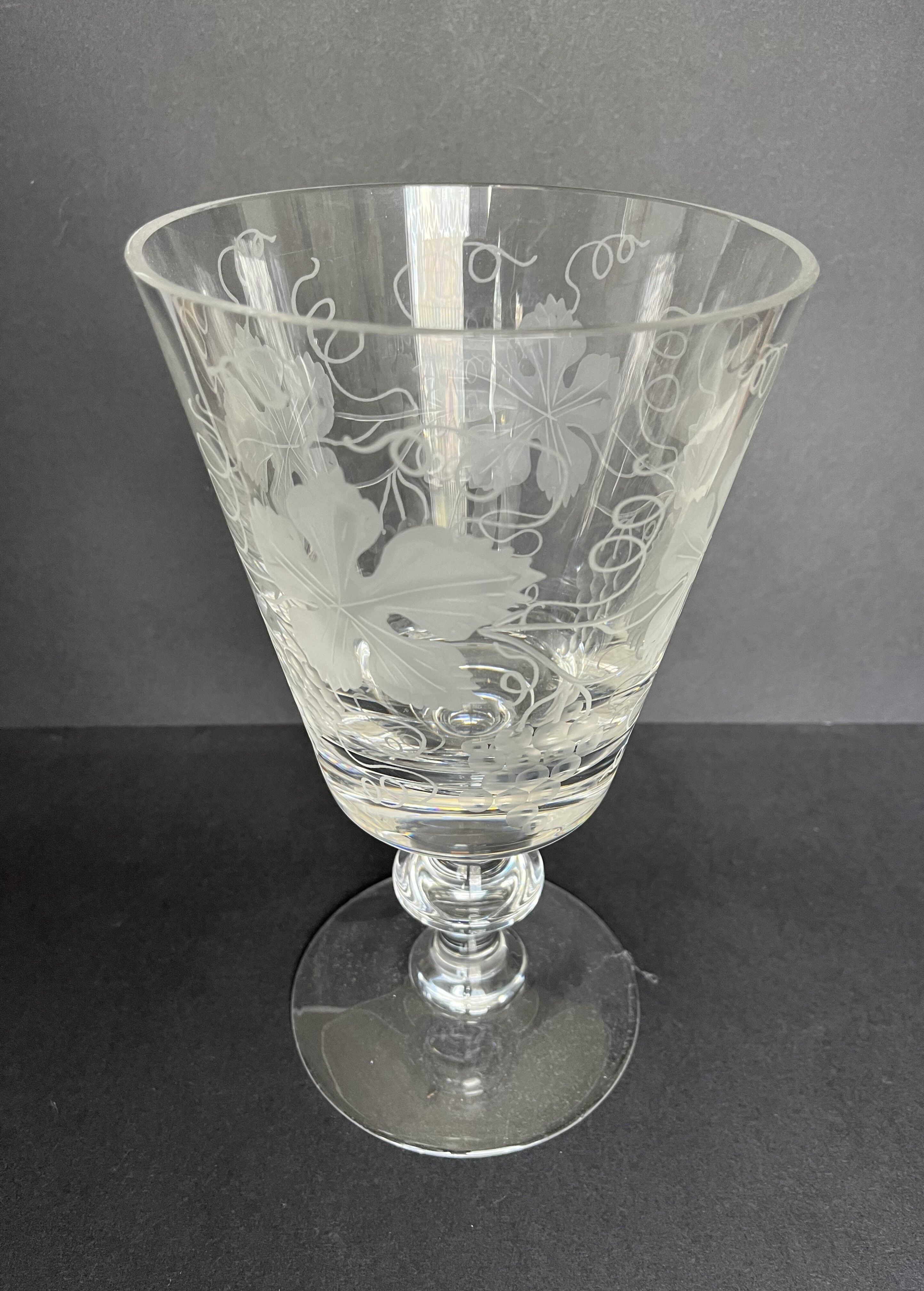 Vase rince raisin