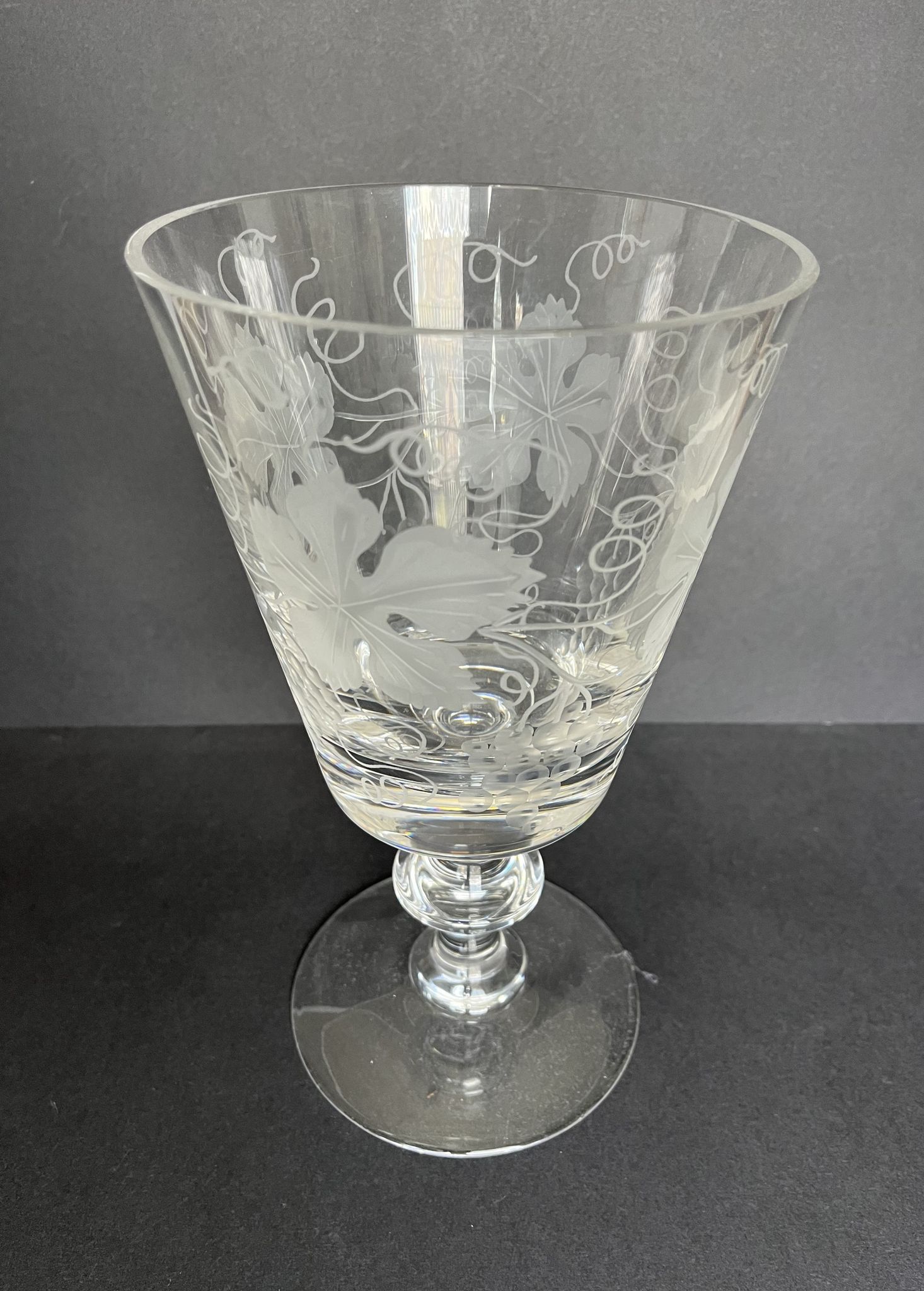 Vase rince raisin