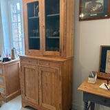 Stripped wire mesh cupboard