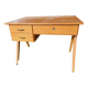 Scandinavian desk with compass feet