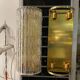 Lot de 2 appliques extra larges en verre de Murano et laiton