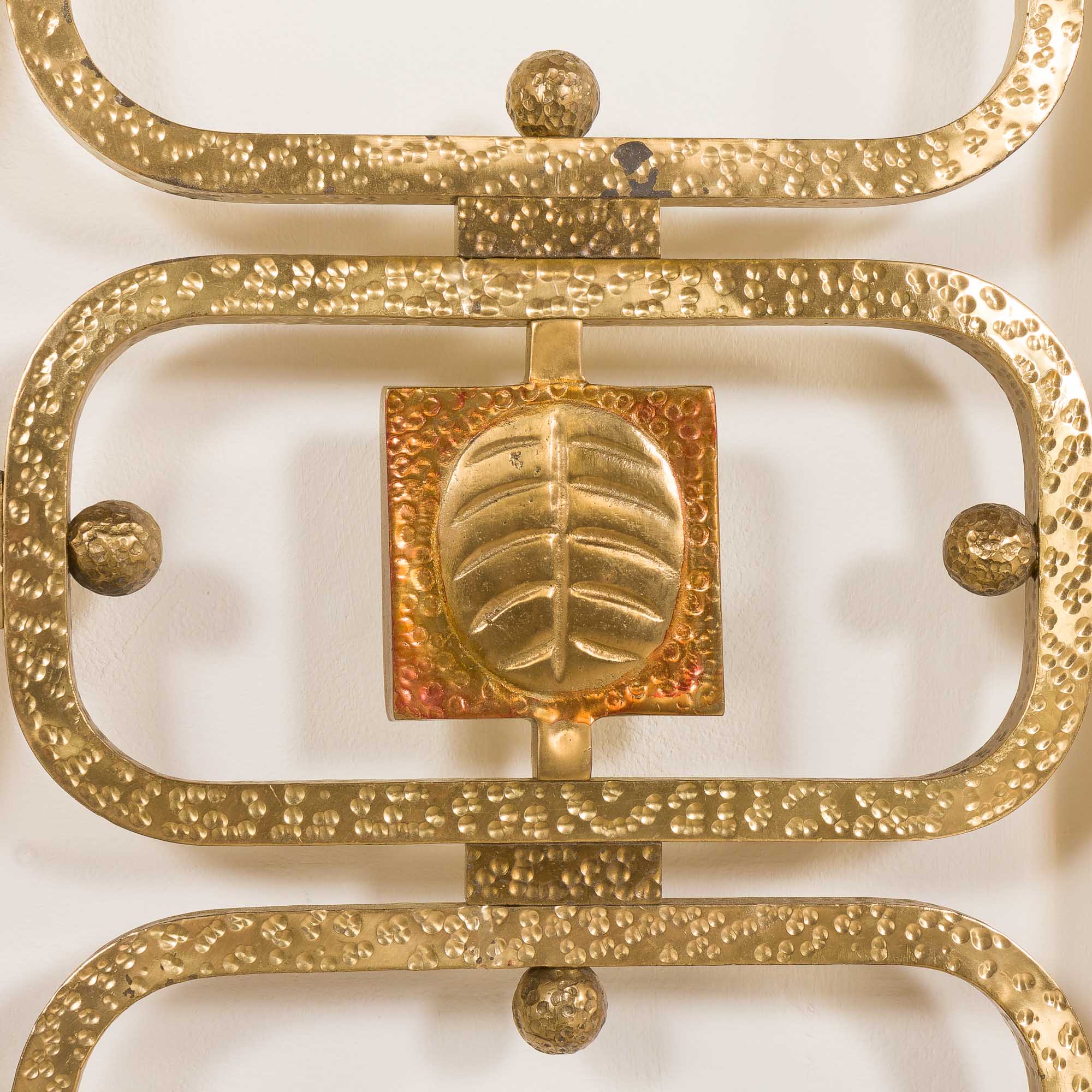 Italian brass bed by Ciansky, Shelba and Luciano Frigerio for Frigerio di Desio, 1960s.