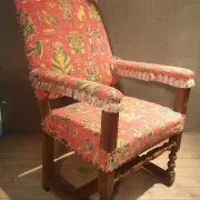 Rustic armchair from the Louis XIV period