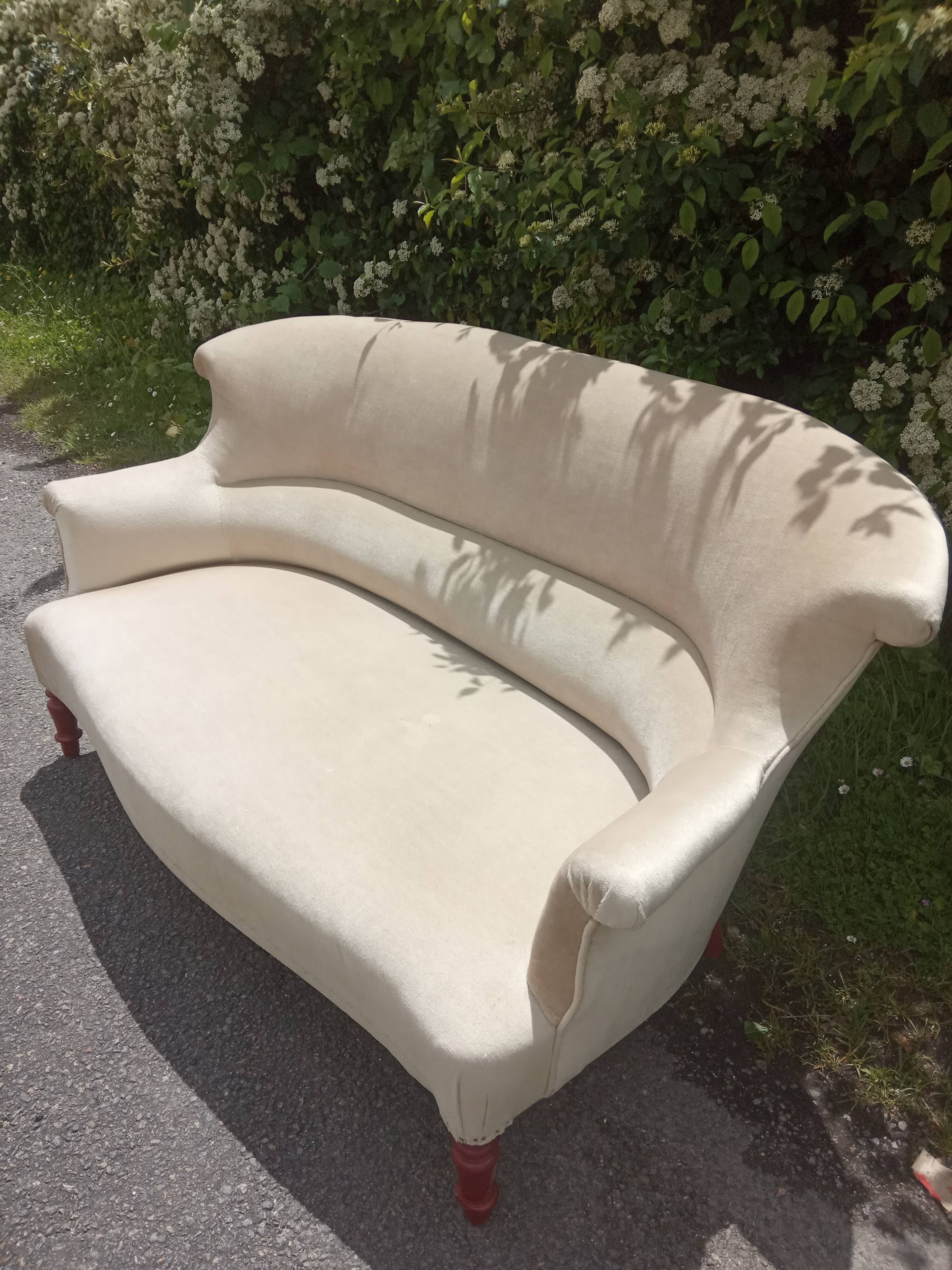 Napoleon III style sofa