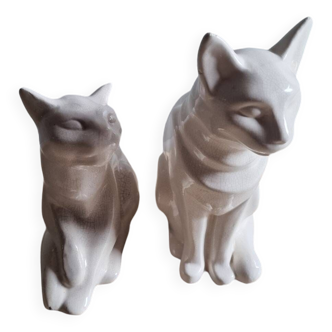 ceramic cats