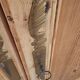 Antique fir wardrobe