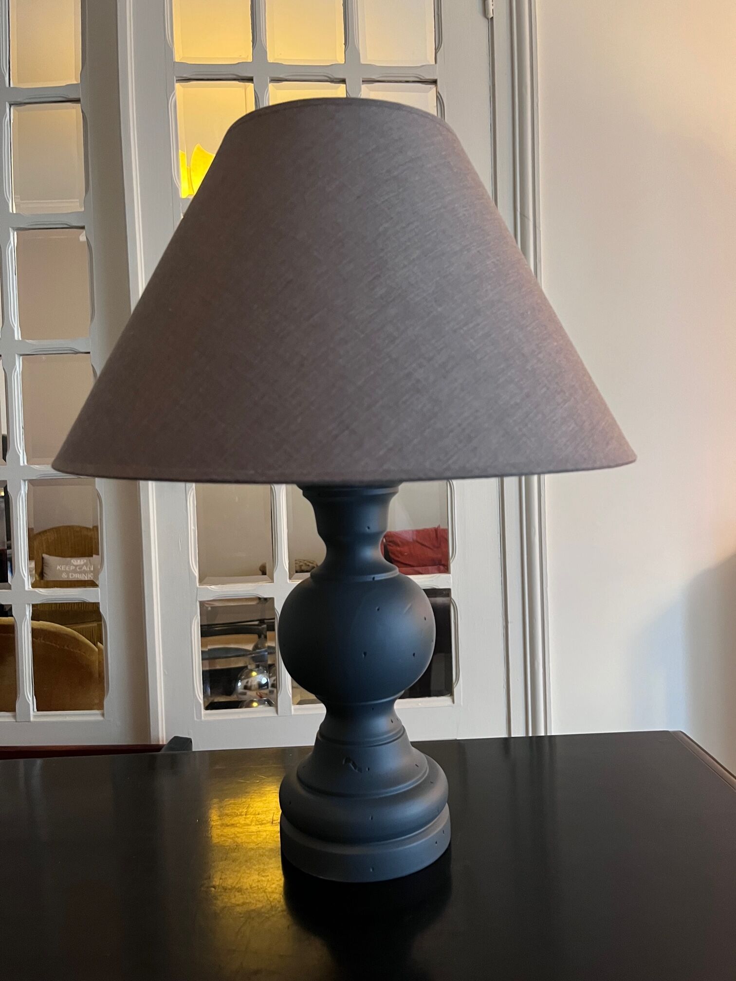 Custom vintage lamp