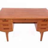Teak desk, Denmark, 1960s.