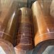 Asian Chinese walnut and lacquered showcase