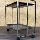 1960s 1970s Serving Cart Dinette Space Age in Metal Plastic