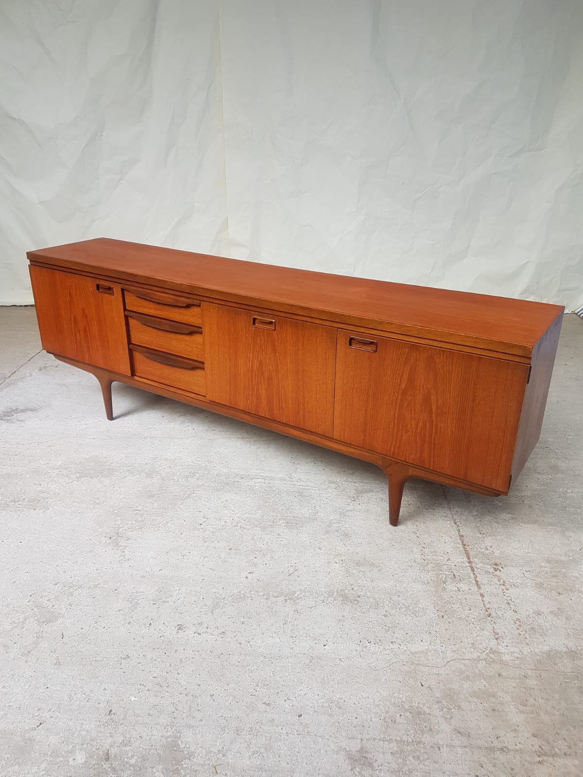 Greaves and Thomas teak sideboard credenza danish design