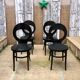 4 Seagull chairs by Baumann