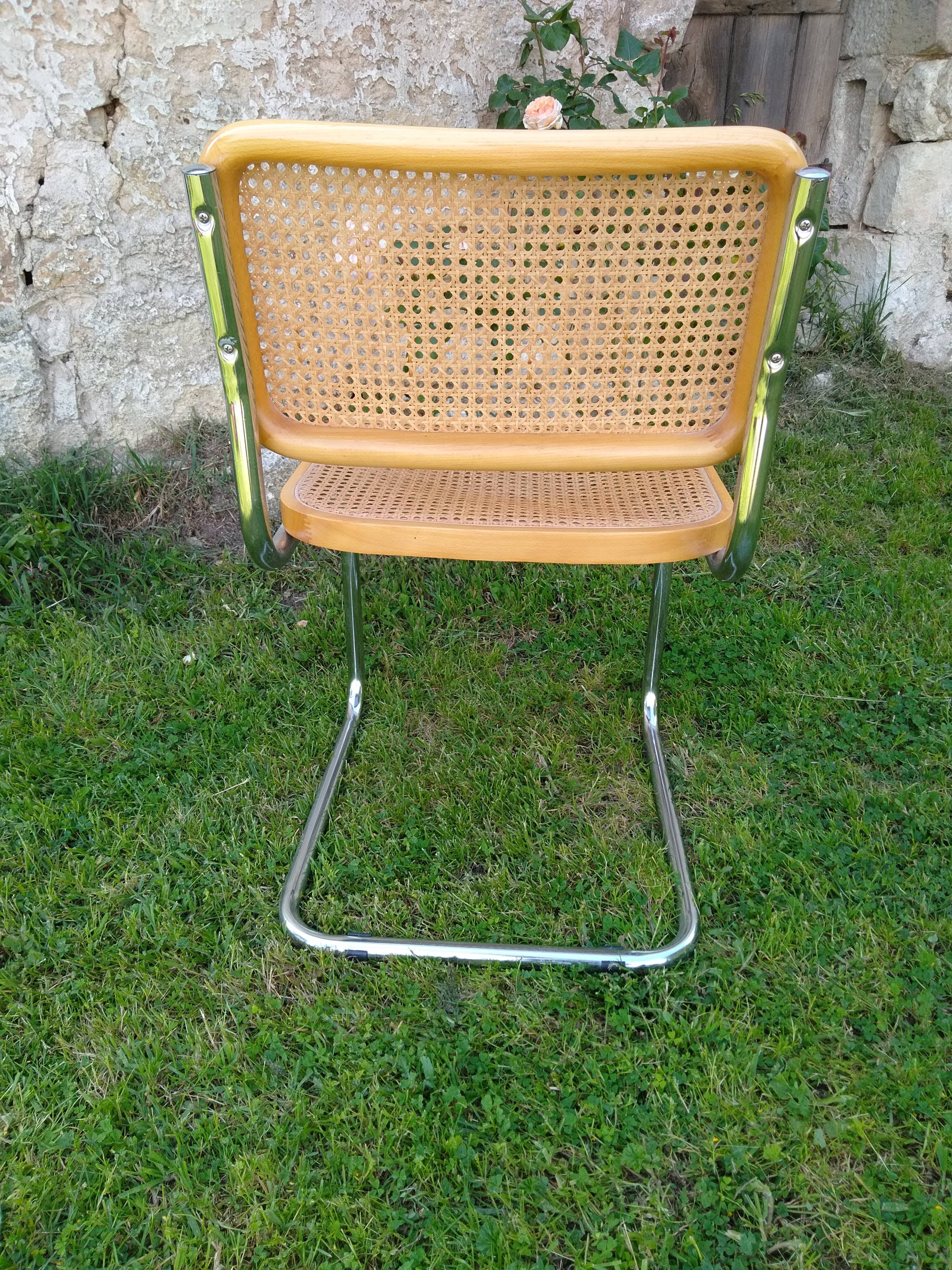 Cesca B32 chair by Marcel Breuer