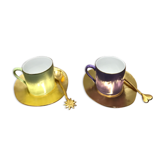 Duo tasses Édouard Rambaud