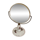 Porcelain standing mirror