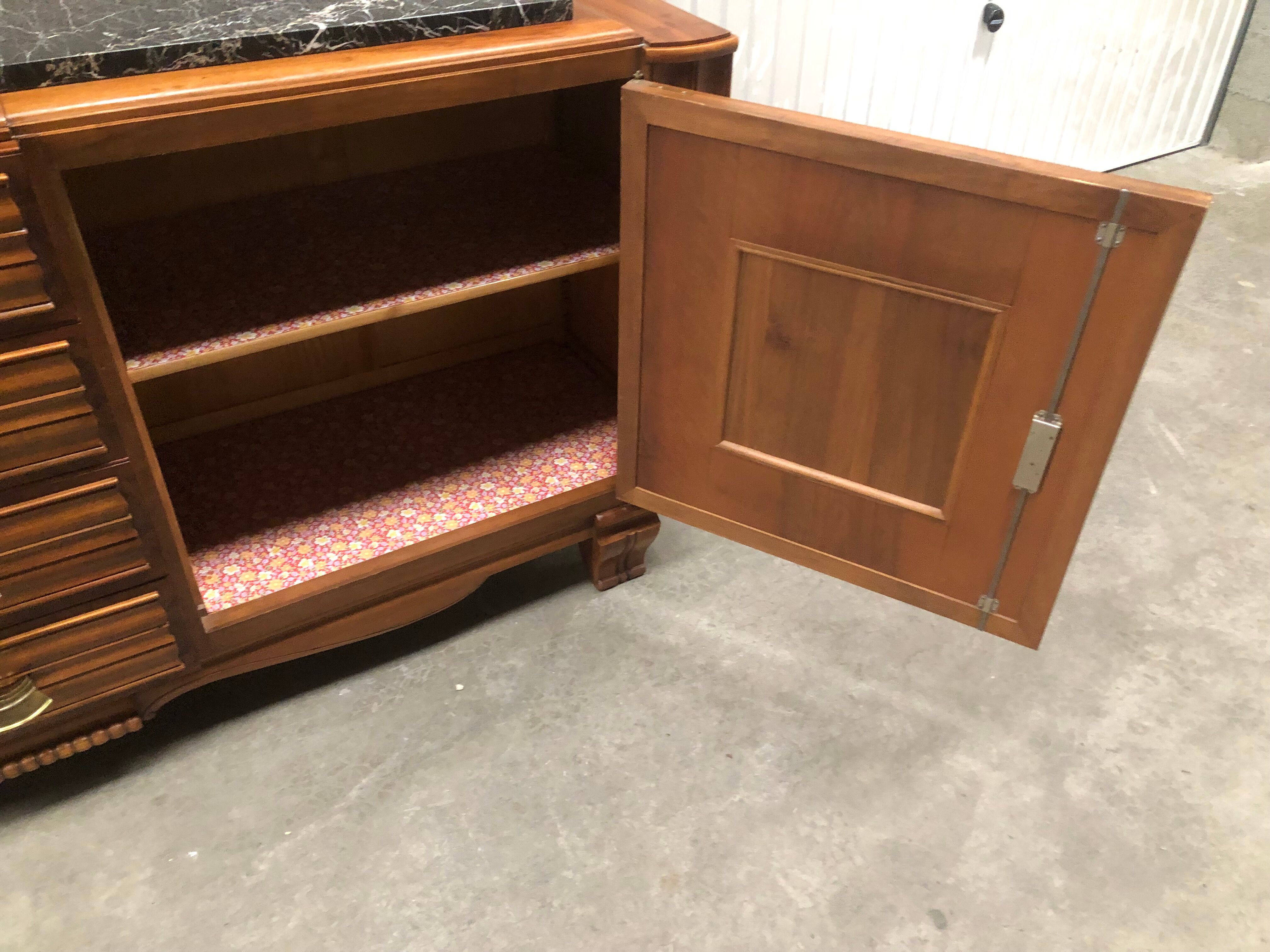 Vintage brutalist style sideboard 1950