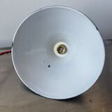 Lot 2 industrial suspensions green emaillees 20 cm