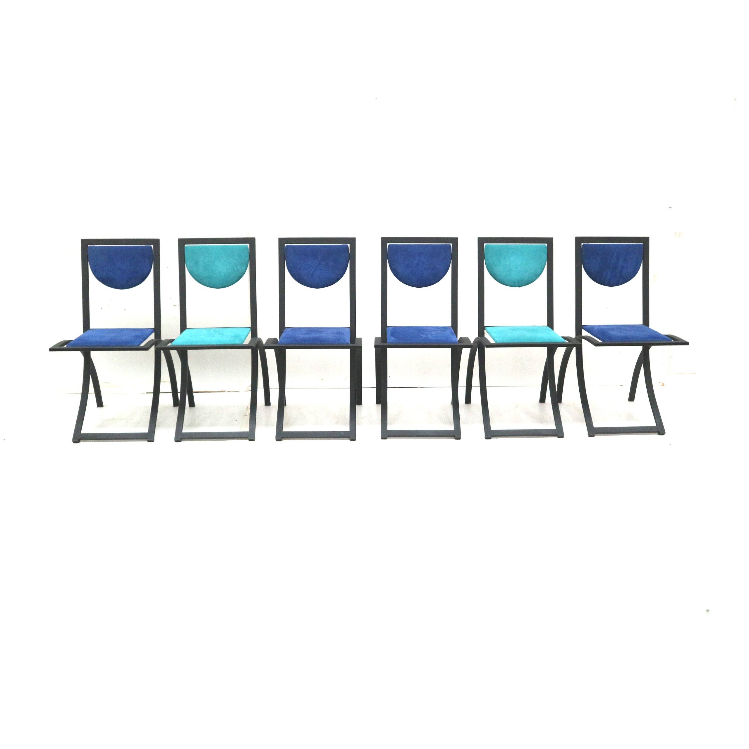Ensemble de 6 chaises à manger par Karl Friedrich Förster pour KFF Design