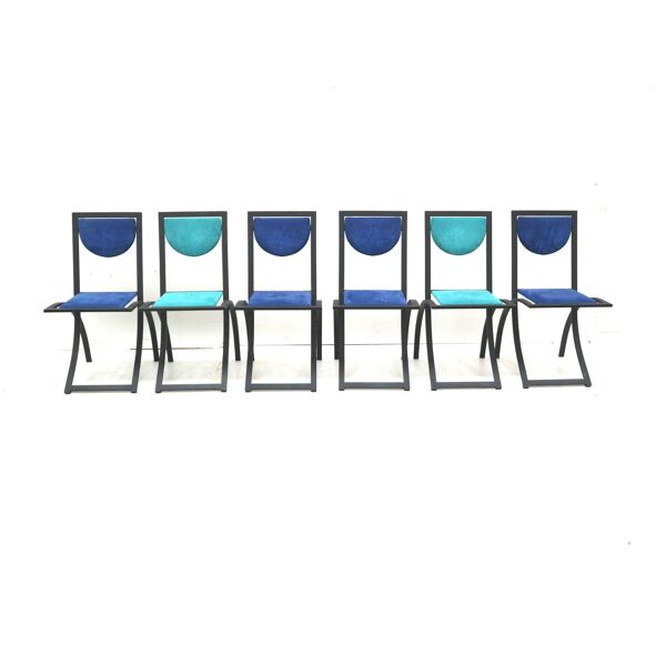 Ensemble de 6 chaises à manger par Karl Friedrich Förster pour KFF Design