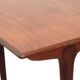 Table à manger scandinave vintage en Teck