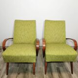 Vintage Armchairs by Jaroslav Smidek, 1960s, Set of 2