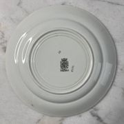 Assiette plate St Amand Corbeille de fleurs