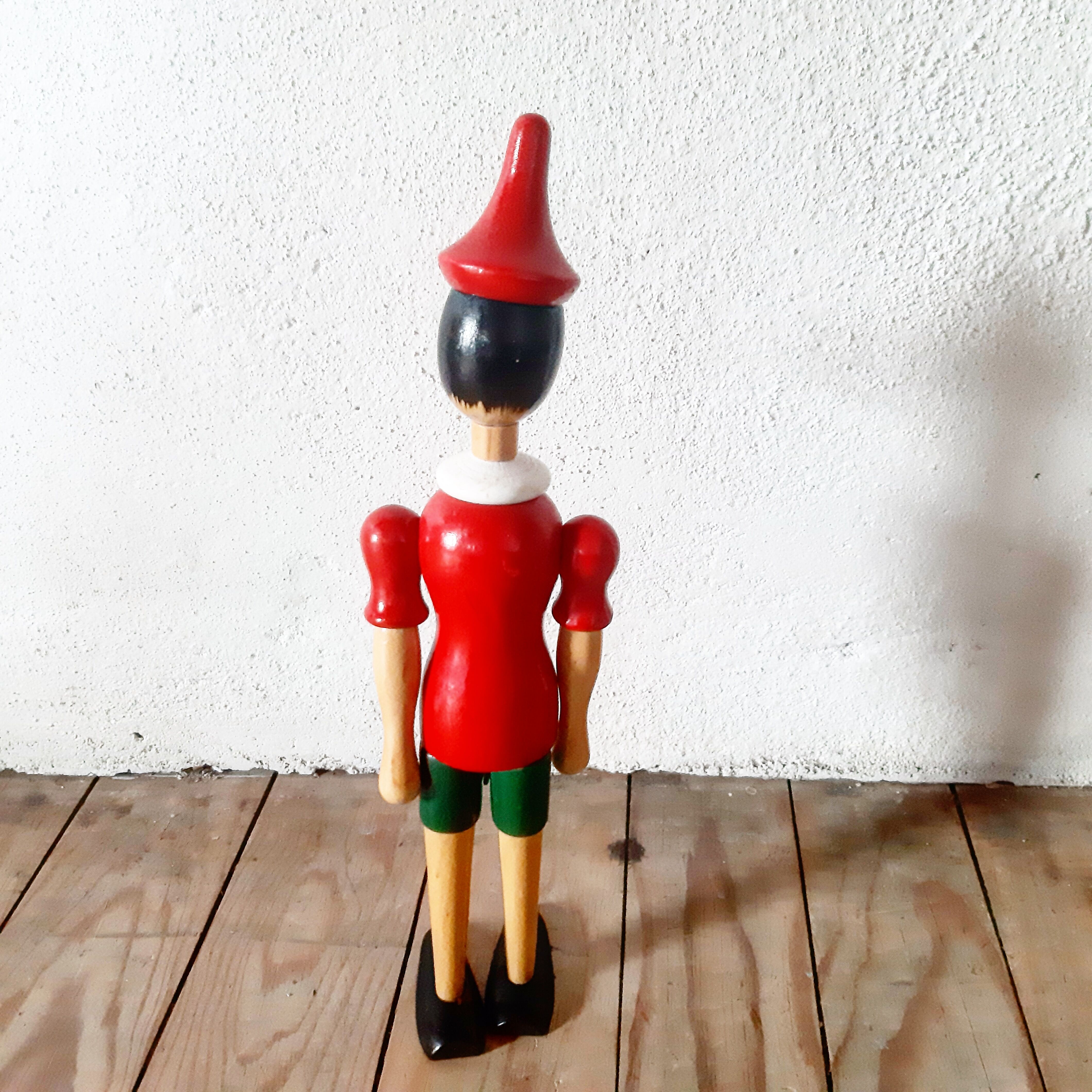 Wooden Pinocchio from the 70