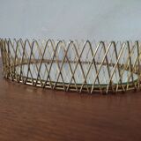 Retractable sun mirror, 34x27 cm