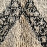 Carpet berbere beni ouarain old years 1958 modern