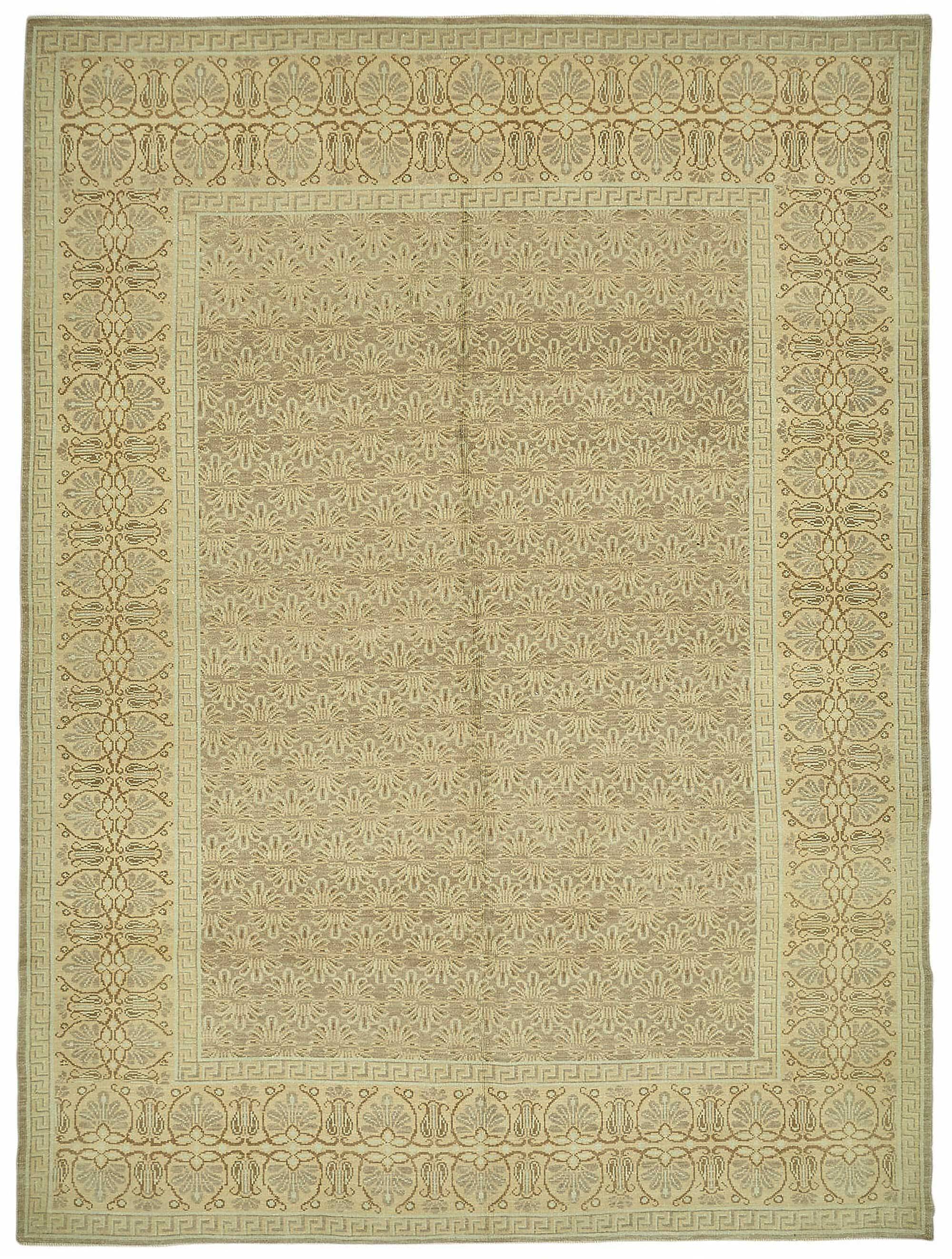 Turkish Handknotted Wool Oushak Rug 253 cm x 340 cm