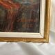 Oil on canvas still life with a red bouquet signed Bérard 20th century.