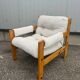Fauteuil brutaliste design Gillis Lundgren 1976