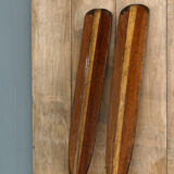 Ancienne paire de rames en bois