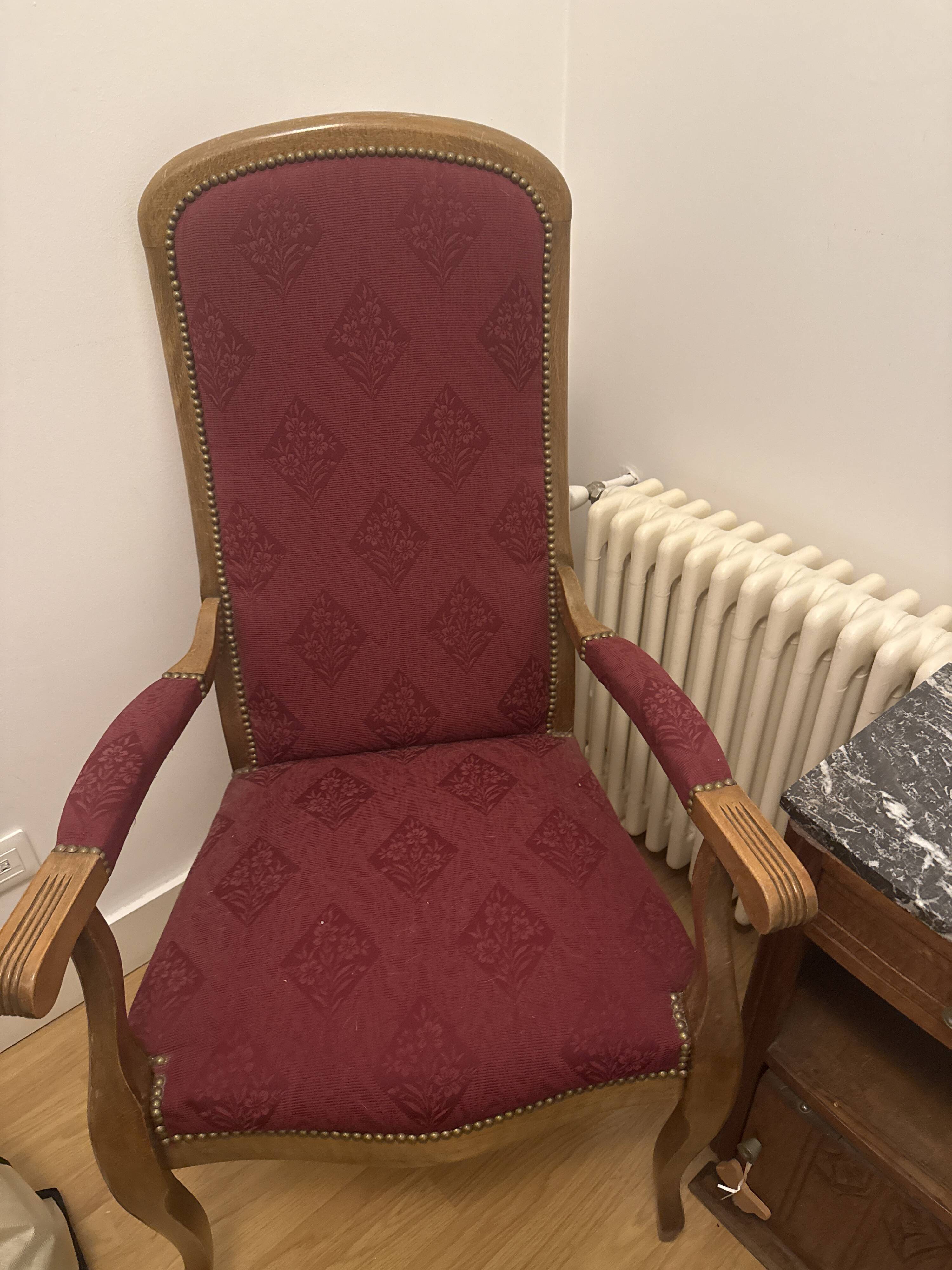 Voltaire armchairs