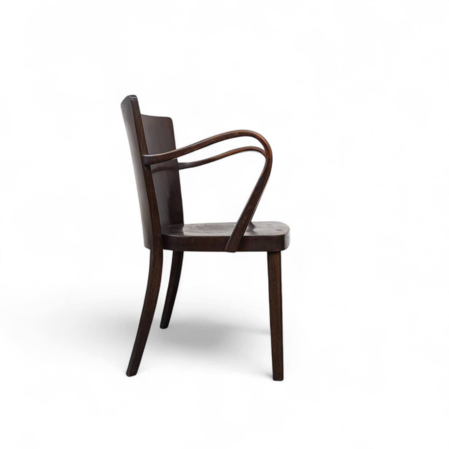 Fauteuil vintage en bois courbé Thonet 626/F, années 1930