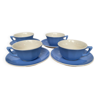 Set of 4 cups and saucers Villeroy & Boch