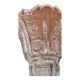 Vase en verre sculpté