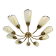 Modern mid-century chandelier by Instala Děčín.