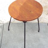 60s tripod end table