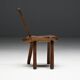 Alpine Folk Art Chair, France, 19th Century