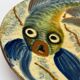 Wall plate fish – Puigdemont ceramic, 1960s