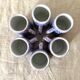Marbled ceramic mugs