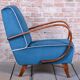 Art Deco Armchair Model C attributed to J. Halabala for Up Závody, Czech, 1940s